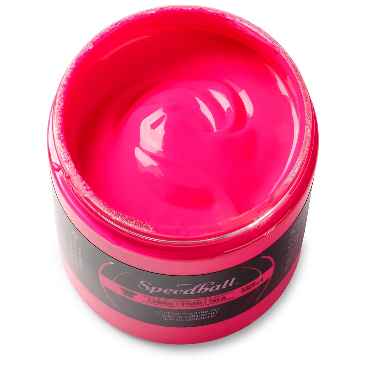 Speedball - Stoffen schermafdrukken inkt 236 ml (8oz) - fluorescerende magenta