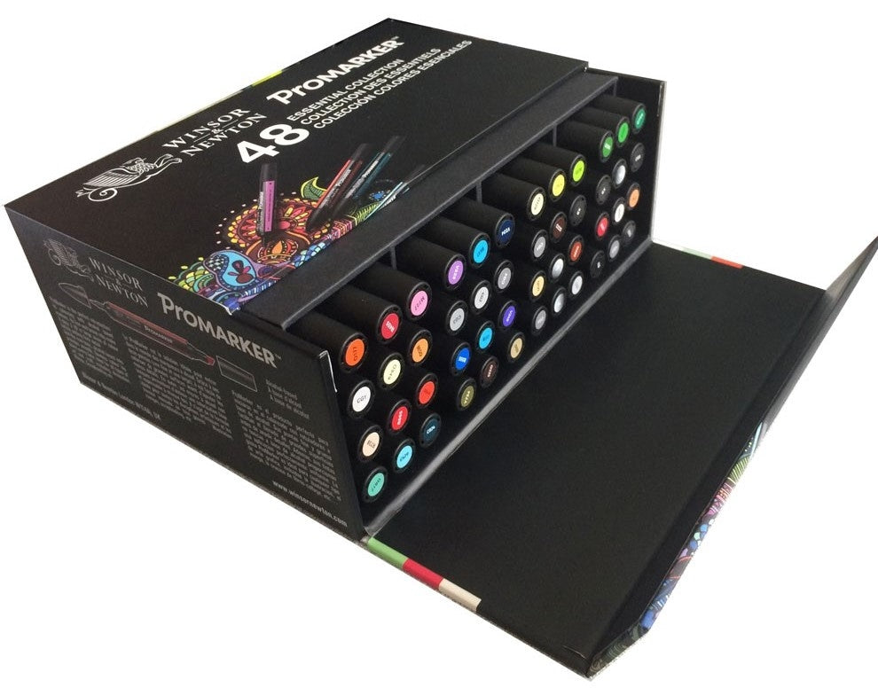 Winsor & Newton  - ProMarker Essential Collection  48 Set