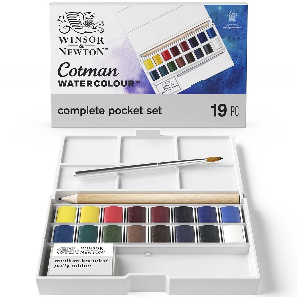Winsor and Newton - Cotman Watercolour - Deluxe Sketchers Pocket Box