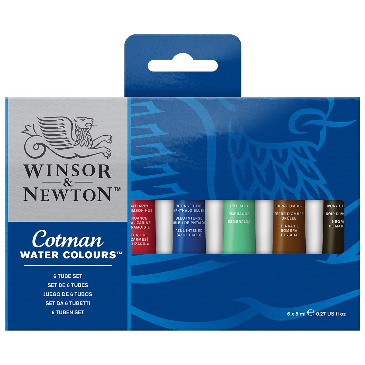 Winsor and Newton - Cotman Watercolour - 6 Tube Set