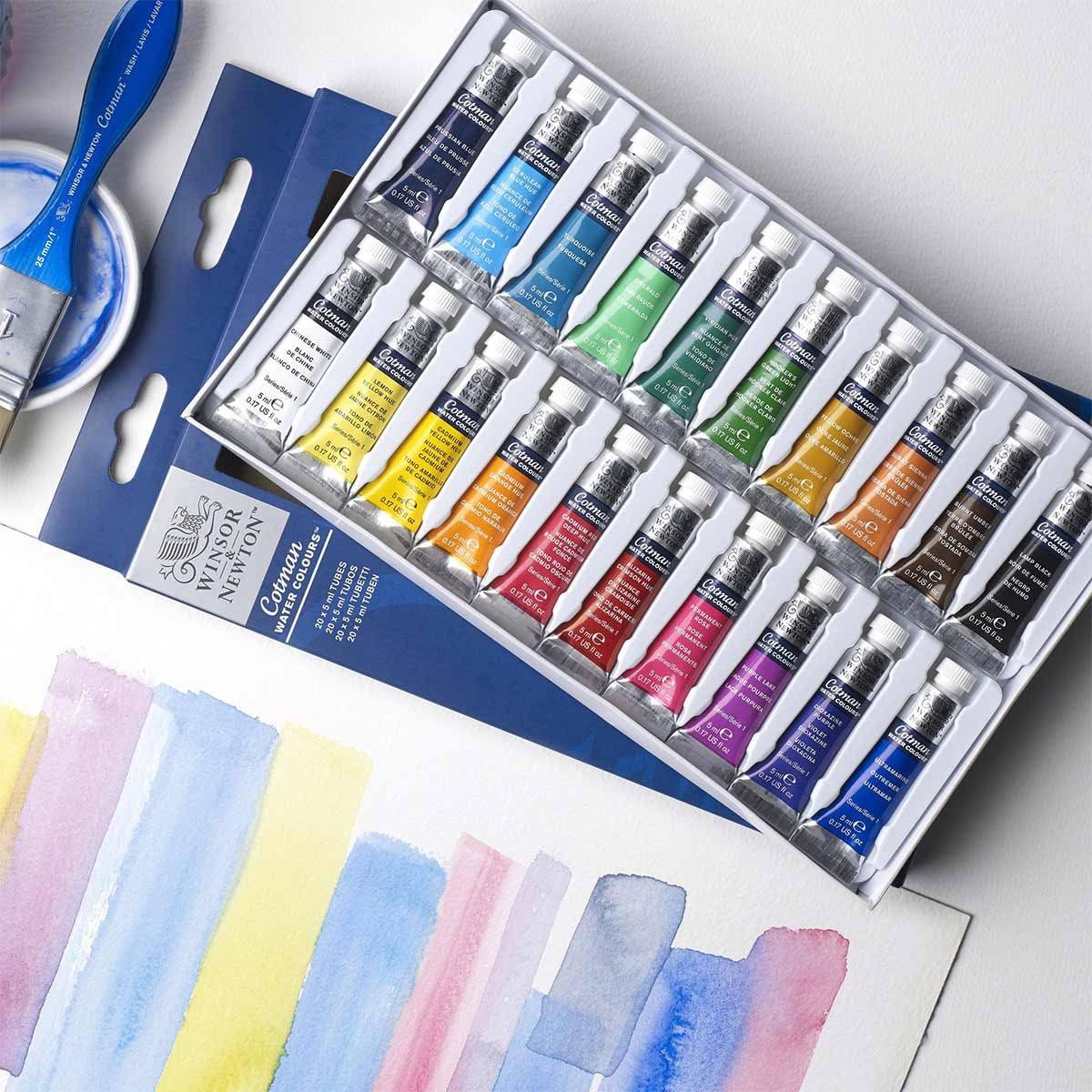 Winsor and Newton - Cotman Watercolour Discovery Set 20x5ml
