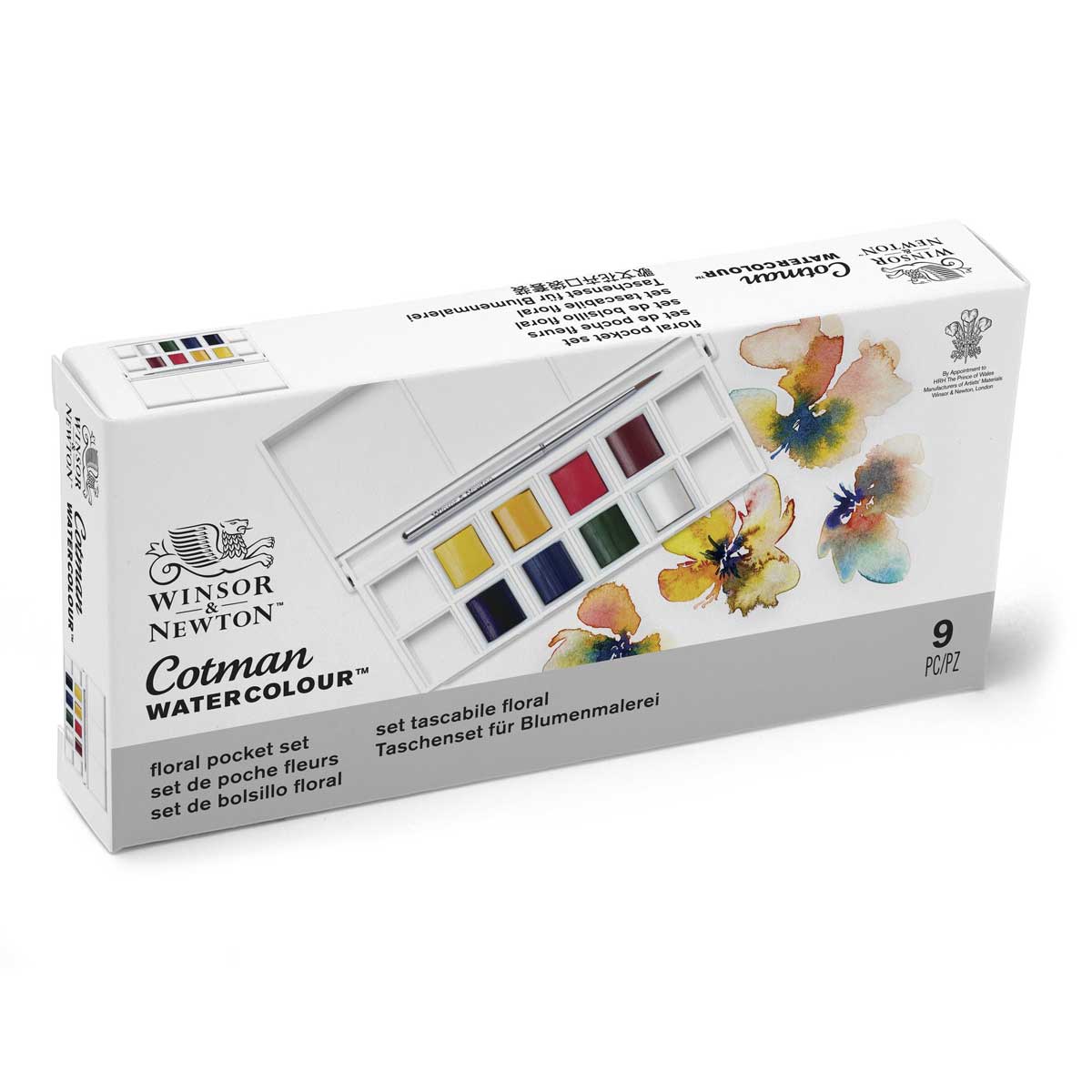 Winsor & Newton - Cotman Watercolour - Pocket Set - Floral