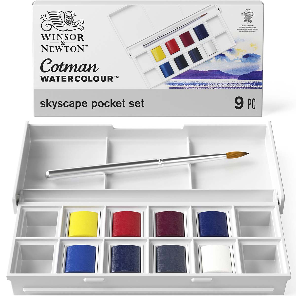 Winsor & Newton - Cotman Aquarel - Pocket Set - Skyscape