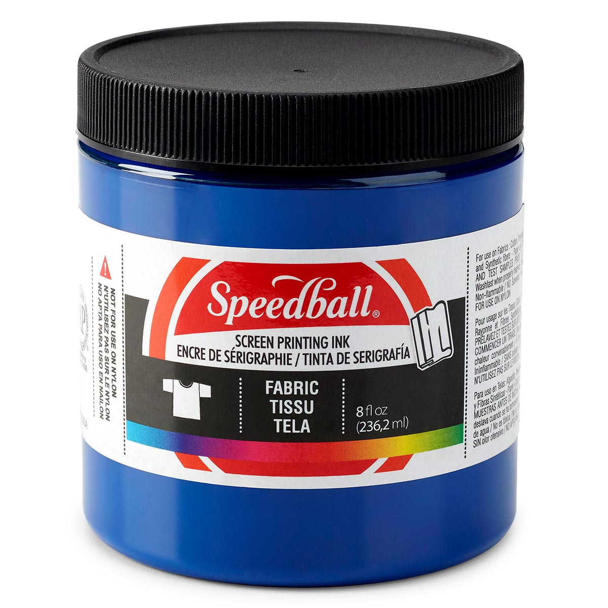 Speedball - Inchiostro per serigrafia su tessuto 236ml (8oz) - Ciano di processo
