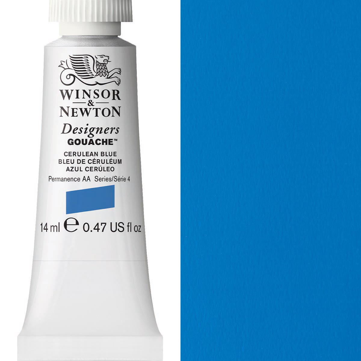 Winsor et Newton - Designers Gouache - 14 ml - Blue céruléen