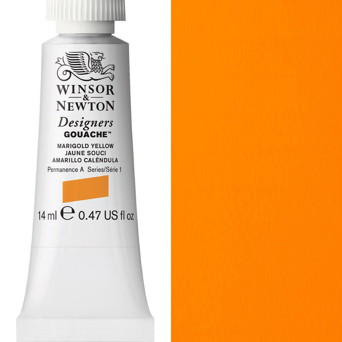 Winsor et Newton - Designers Gouache - 14 ml - jaune souci