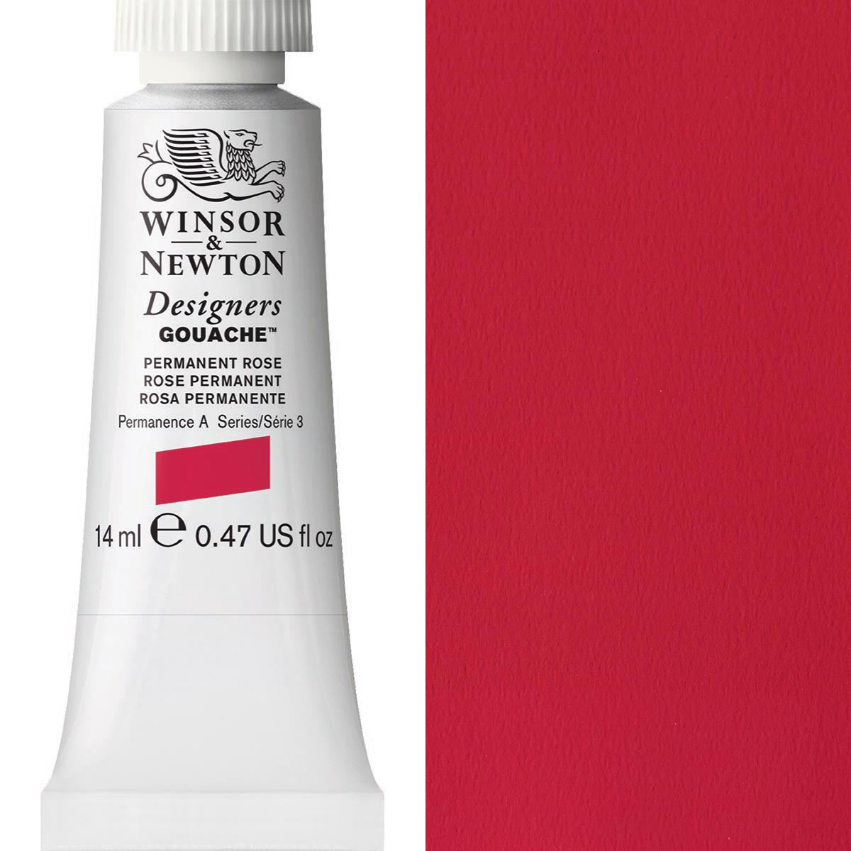 Winsor et Newton - Designers Gouache - 14 ml - Rose permanente