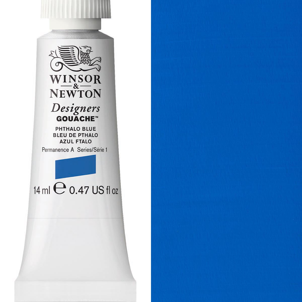 Winsor en Newton - Designers Gouache - 14ml - Phthalo Blue