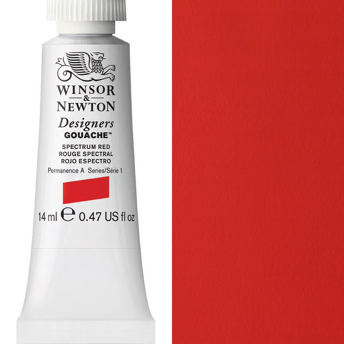 Winsor and Newton - Designers Gouache - 14ml - Spectrum Red