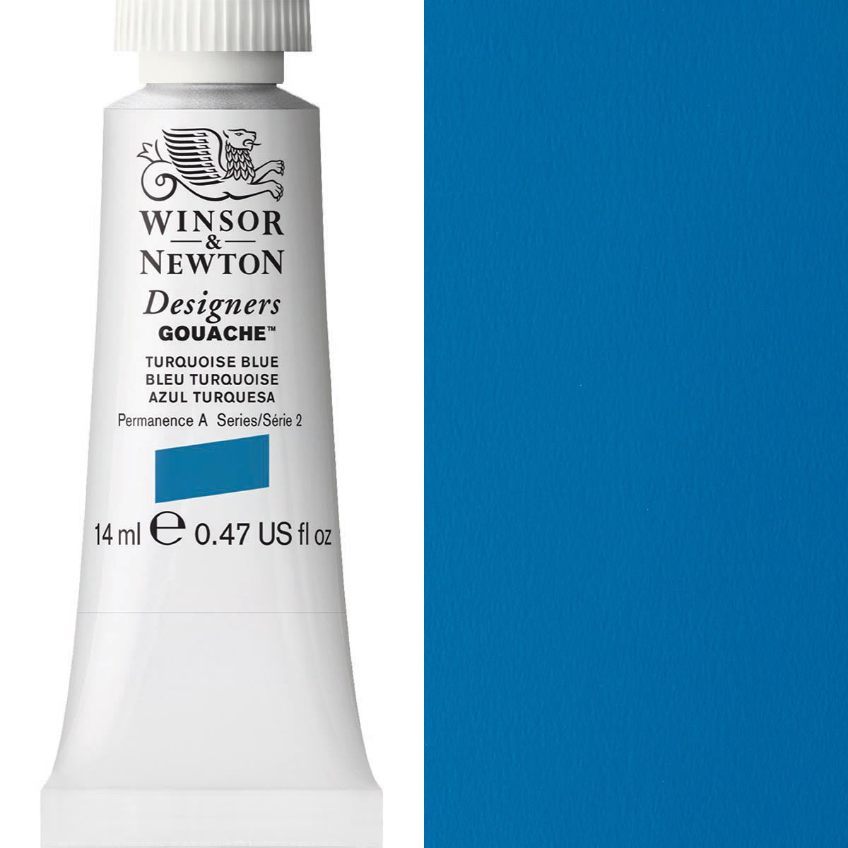Winsor and Newton - Designers Gouache - 14ml - Turquoise Blue