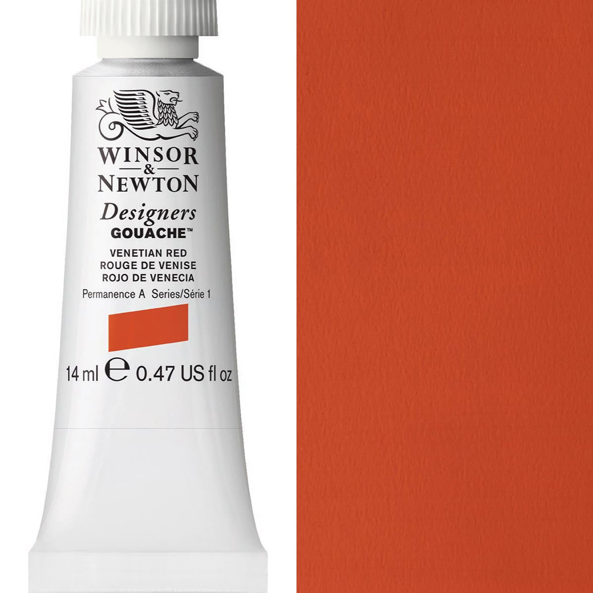 Winsor en Newton - Designers Gouache - 14ml - Venetiaans rood