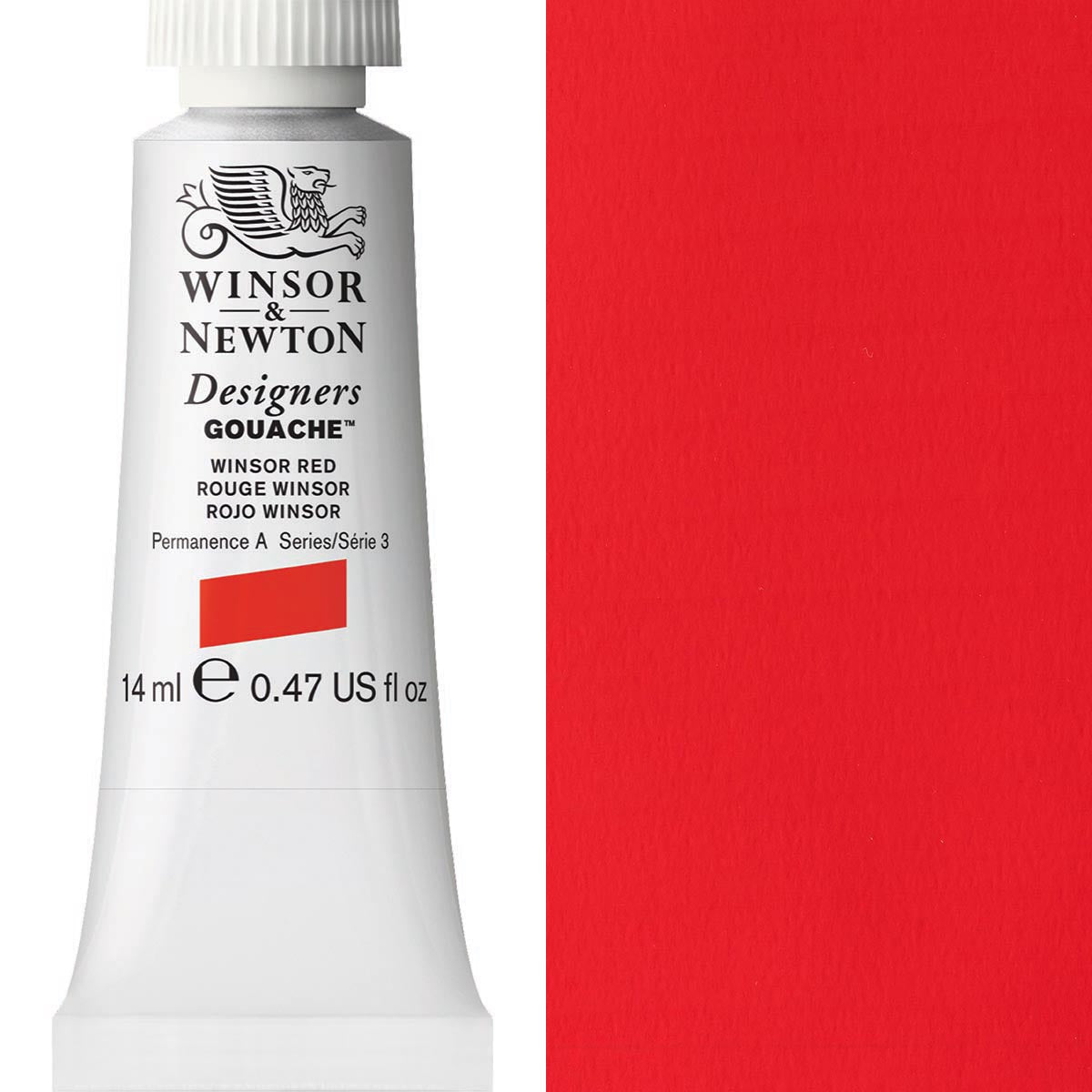 Winsor and Newton - Designers Gouache - 14ml - Winsor Red
