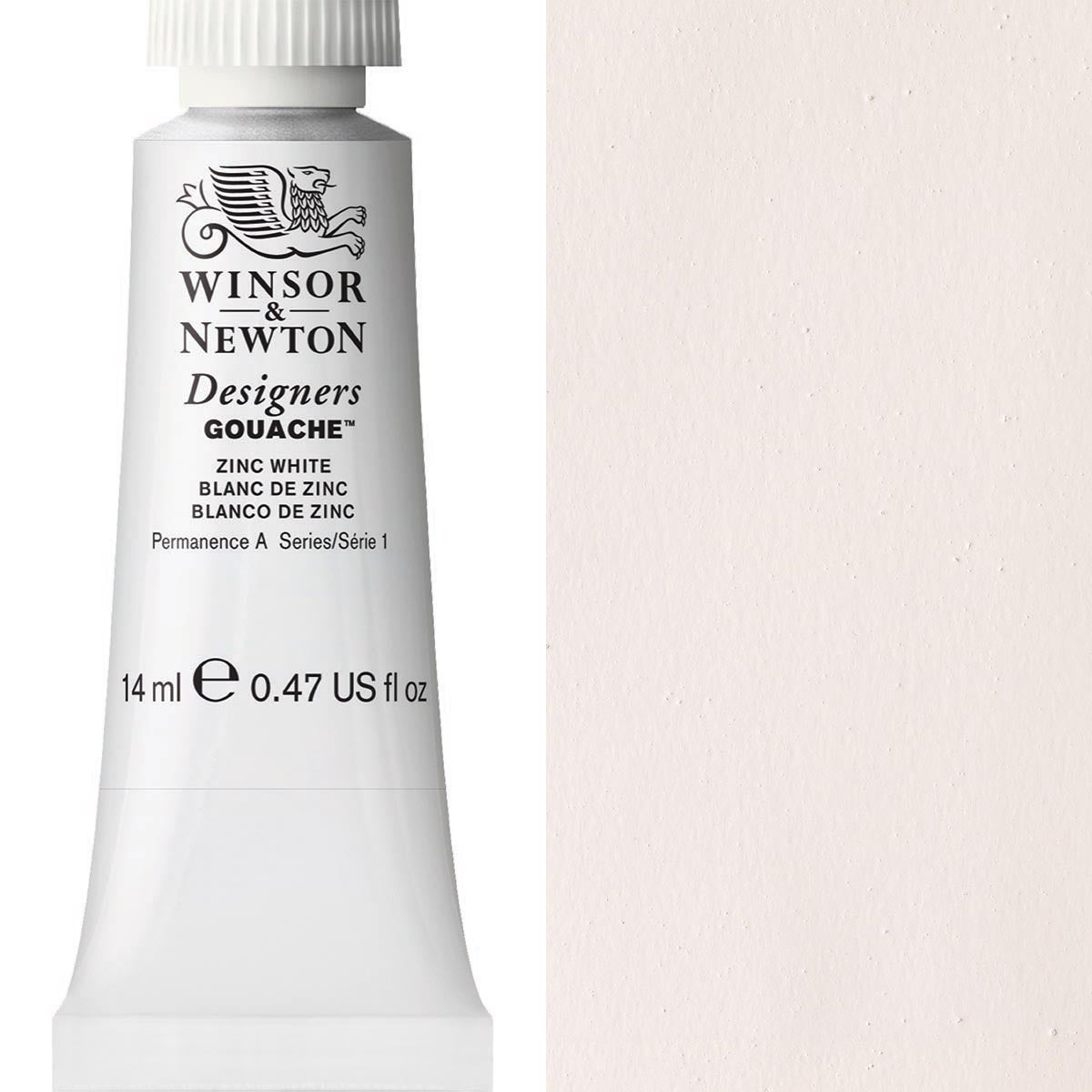 Winsor e Newton - Designer Gouache - 14ml - Zinco bianco