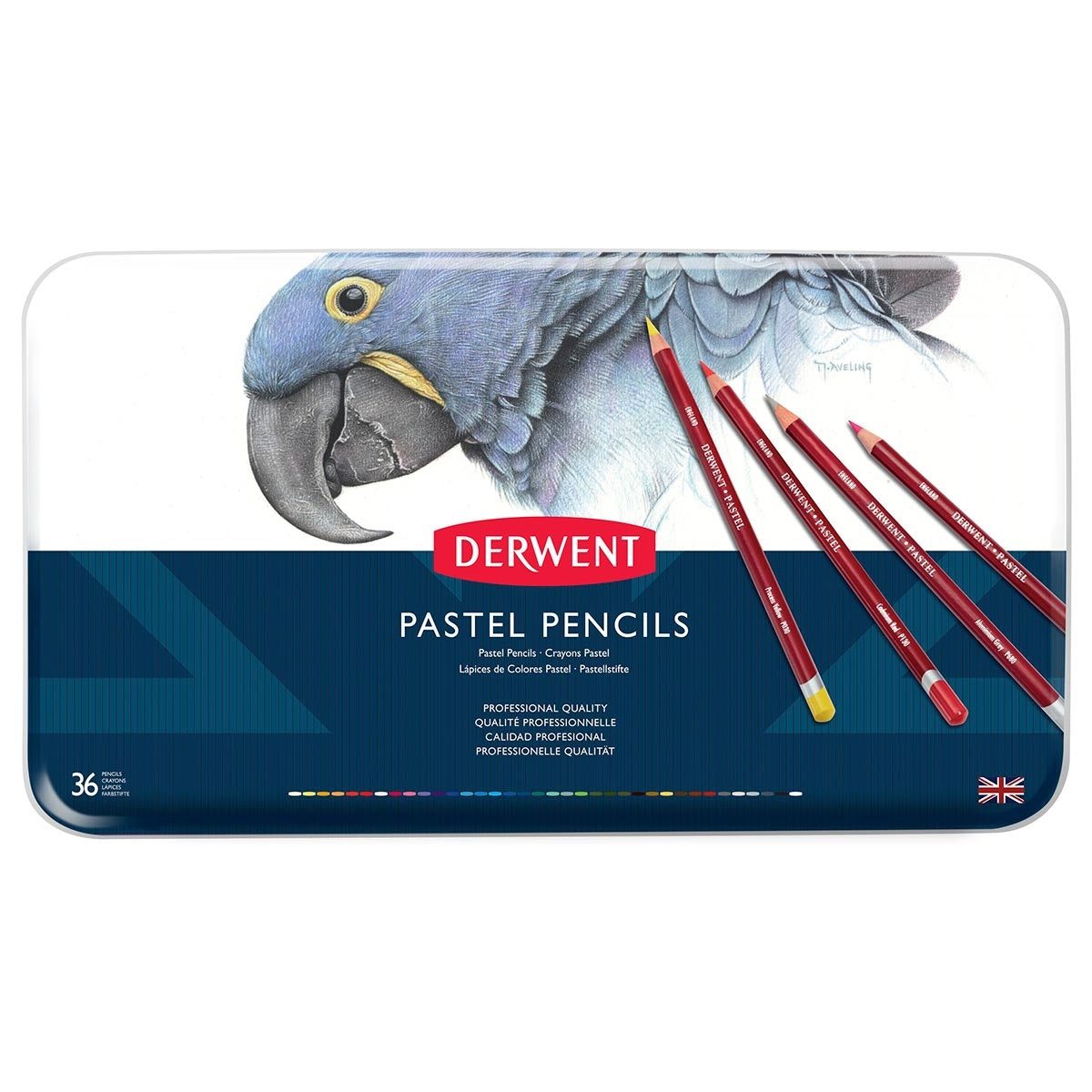 Derwent - Pastel Pencil - 36 Tin