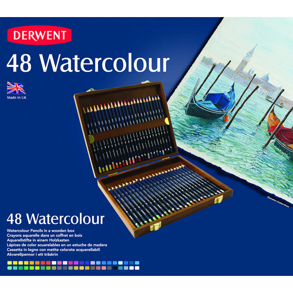 Derwent - Wooden Box - Watercolour (48)
