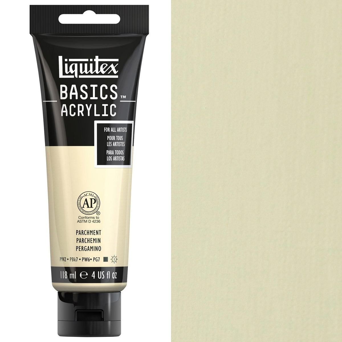 Liquitex - Grundlagen Acrylfarbe - 118 ml - Pergament