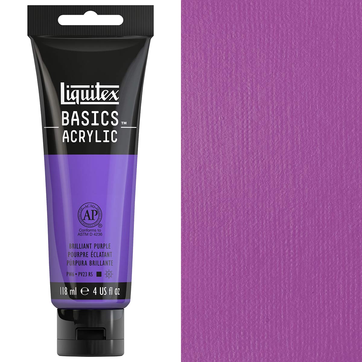 Liquitex - Basics Acrylic Colour - 118ml - Brilliant Purple