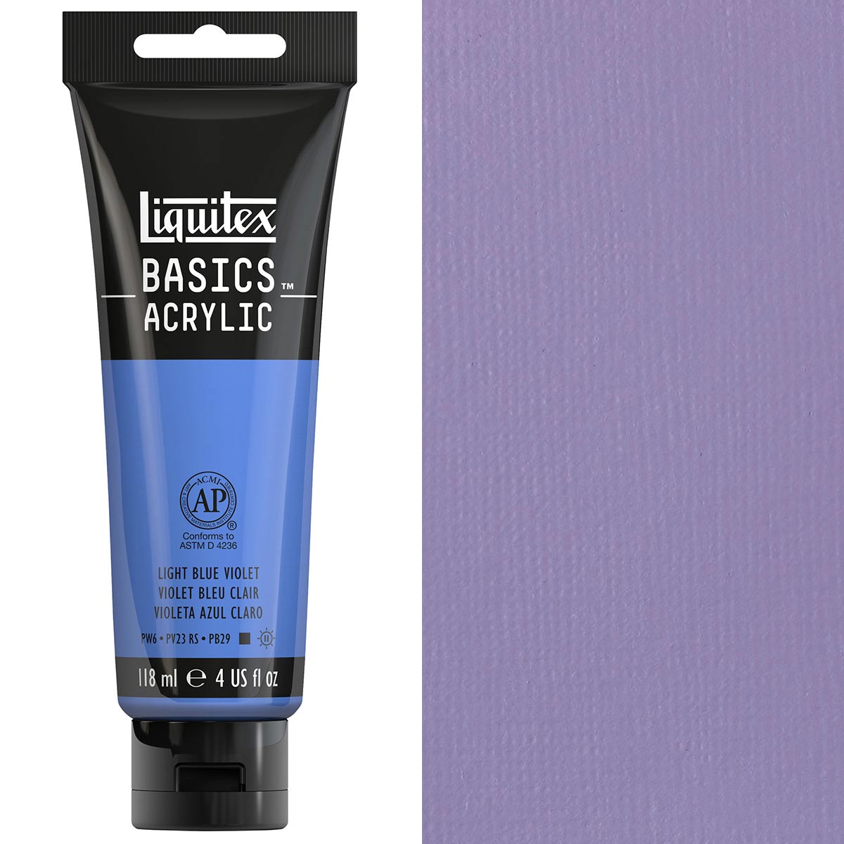 Liquitex - Basics Acryl -kleur - 118 ml - Lichtblauw violet