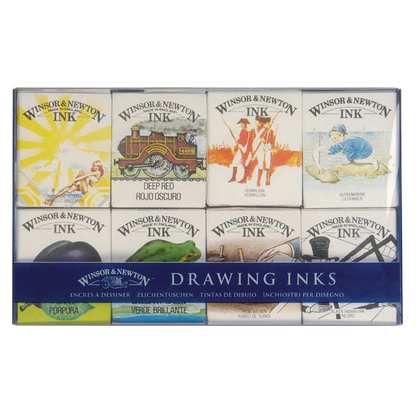 Winsor and Newton - Drawing Ink - William Collection Set