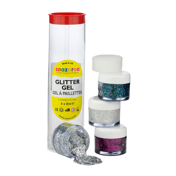 Snazaroo - Set di gel glitter set a