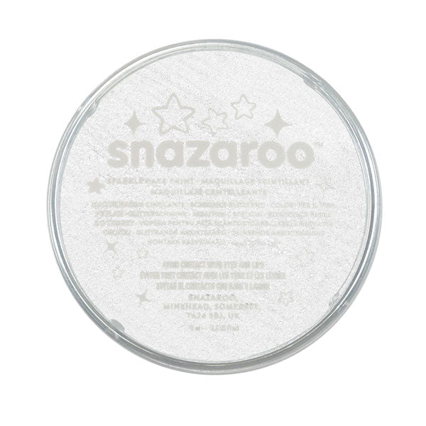 Snazaroo - Sparkle 18 ml - blanc