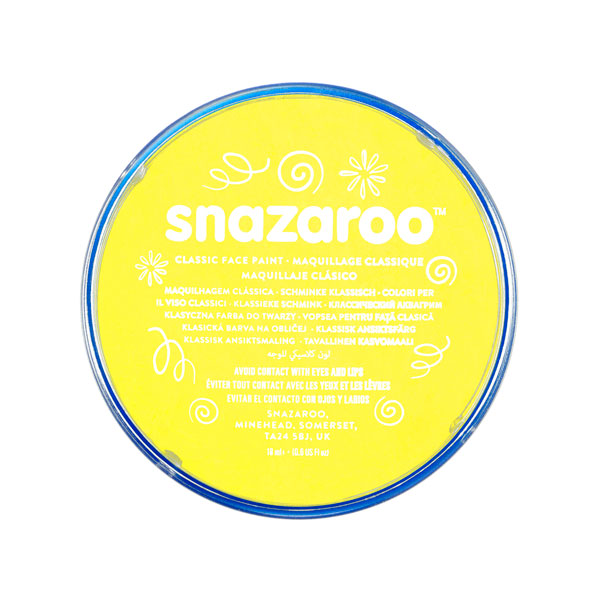Snazaroo - 18 ml classique - jaune pâle