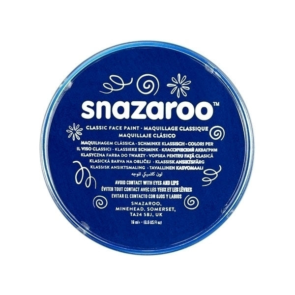 Snazaroo - 18 ml classique - bleu foncé