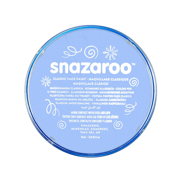 Snazaroo - 18 ml classique - bleu pâle