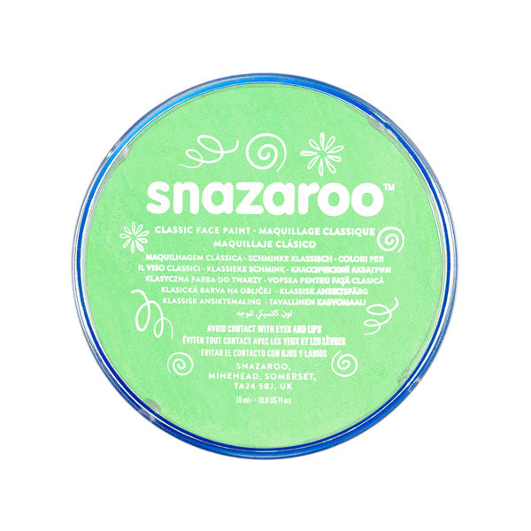 Snazaroo - Klassiker 18ml - hellgrün
