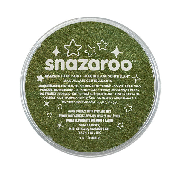 Snazaroo - Sparkle 18 ml - vert