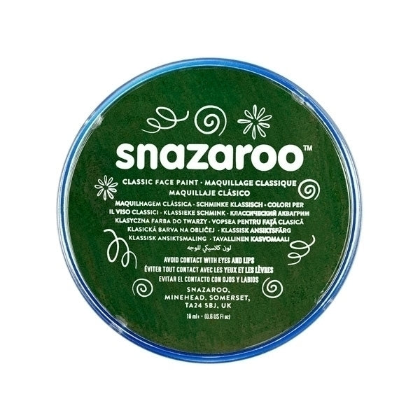 Snazaroo - 18 ml classique - vert foncé