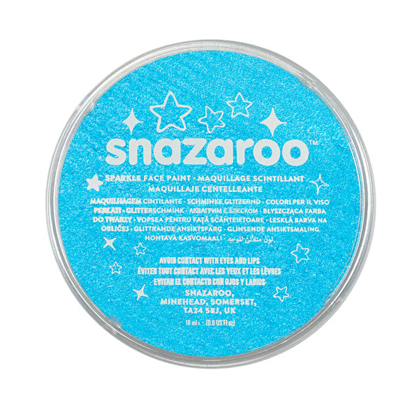 Snazaroo - Sparkle 18ml - Türkis