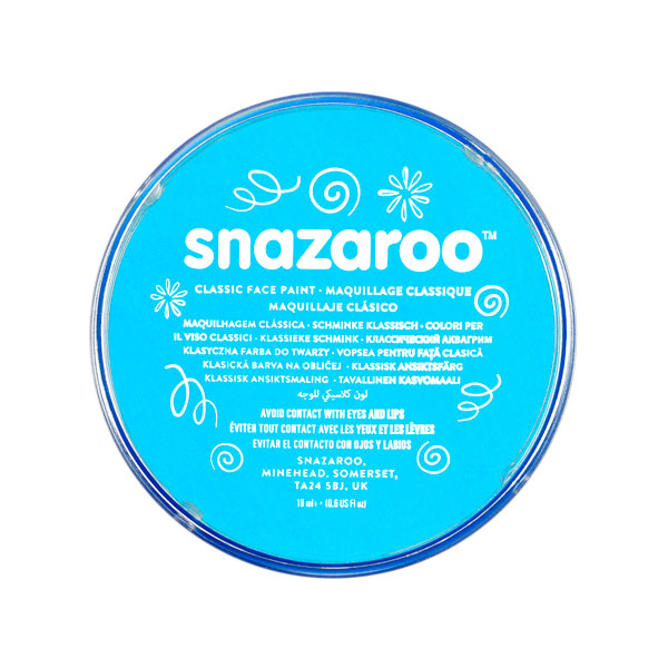 Snazaroo - 18 ml classique - turquoise