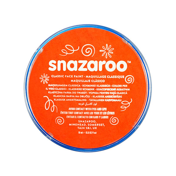 Snazaroo - Classic 18ml - Orange scuro