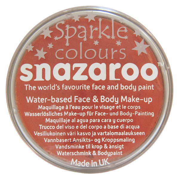 Snazaroo - Sparkle 18 ml - Saumon rose