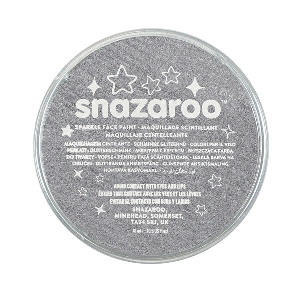 Snazaroo - Sparkle 18ml - Gunmetal Gray