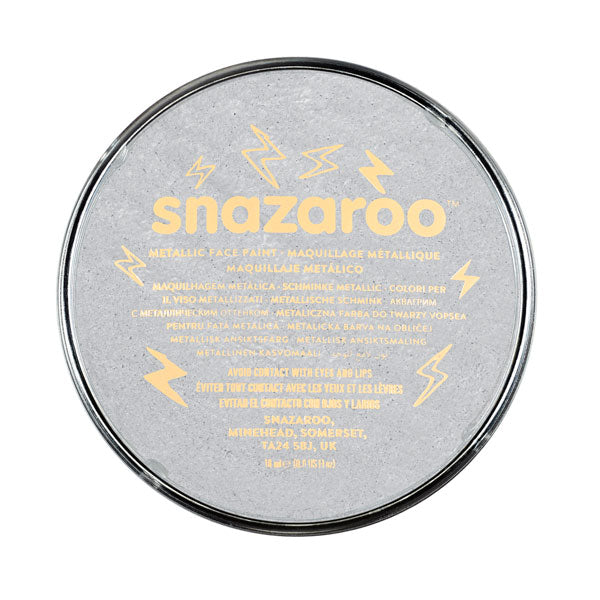 Snazaroo - Metallic 18 ml - argent