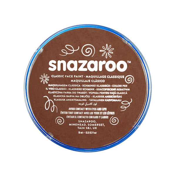 Snazaroo - 18 ml classique - brun clair