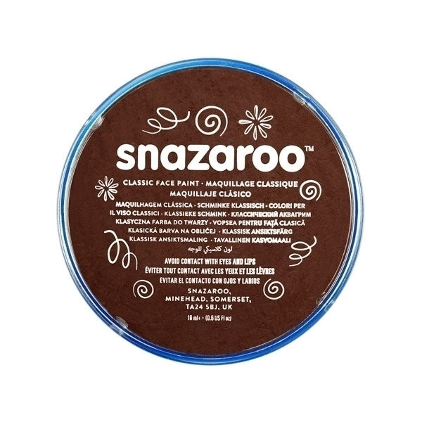 Snazaroo - 18 ml classique - brun foncé