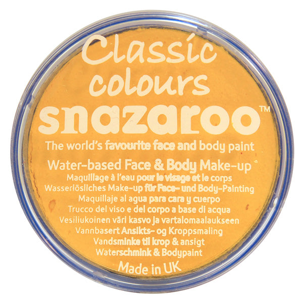 Snazaroo - classique 75 ml - jaune vif
