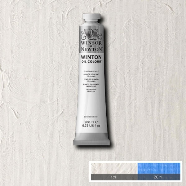 Winsor and Newton - Winton Oil Colour - 200ml - Flake White (73)