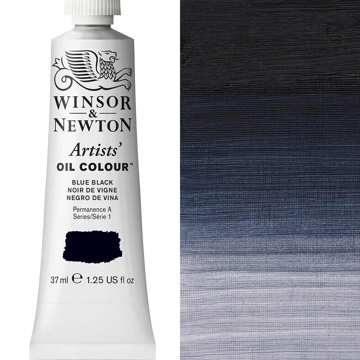 Winsor and Newton - Artists' Oil Colour - 37ml - Blue Black