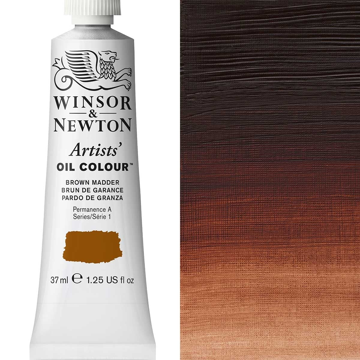 Winsor and Newton - Artists' Oil Colour - 37ml - Brown Madder