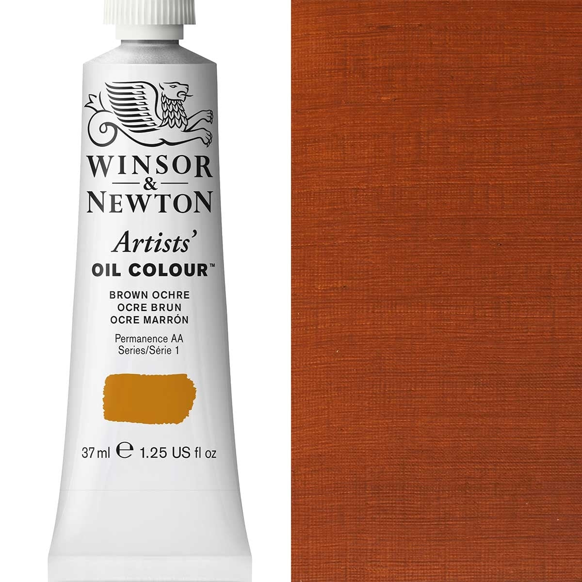 Winsor and Newton - Artists' Oil Colour - 37ml - Brown Ochre