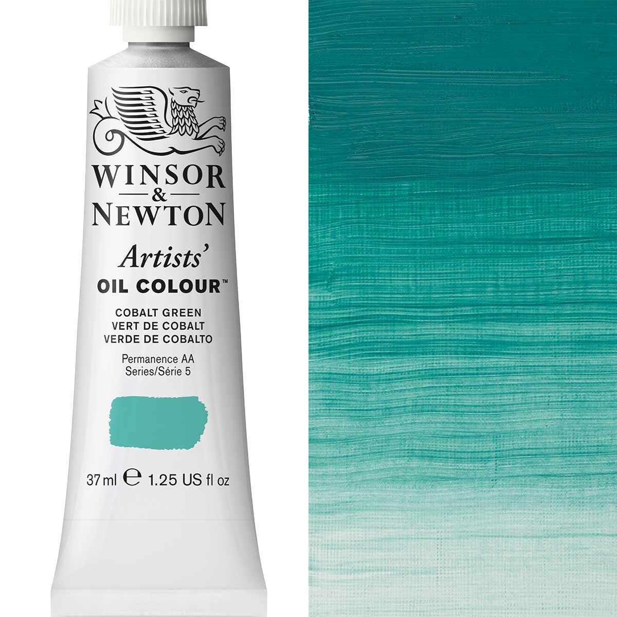 Winsor e Newton - Colore olio degli artisti - 37ml - Cobalt Green