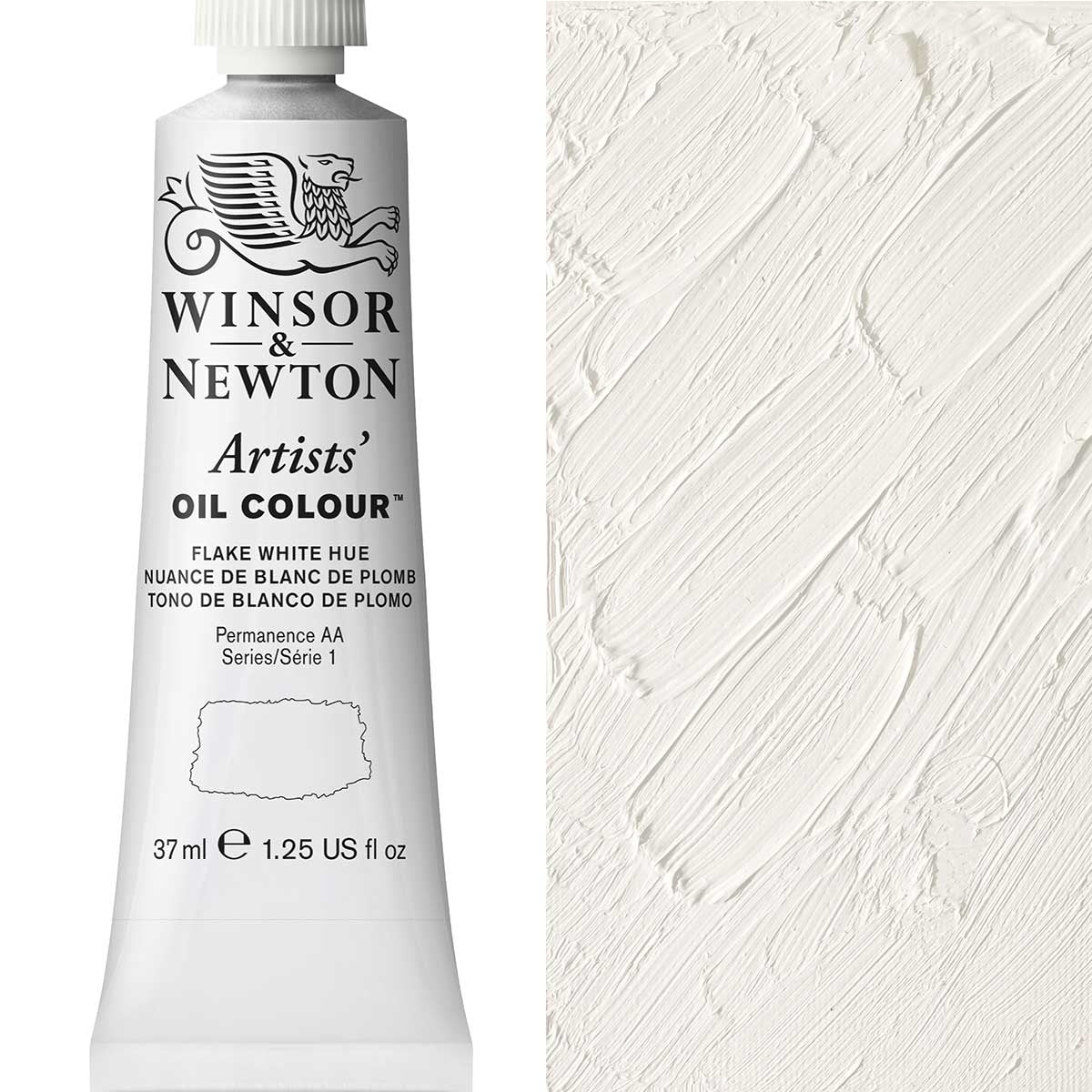 Winsor und Newton - Ölfarbe der Künstler - 37 ml - Flockenweißfarbe