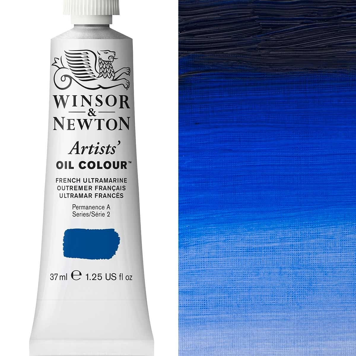 Winsor and Newton - Artists' Oil Colour - 37ml - French Ultramarine