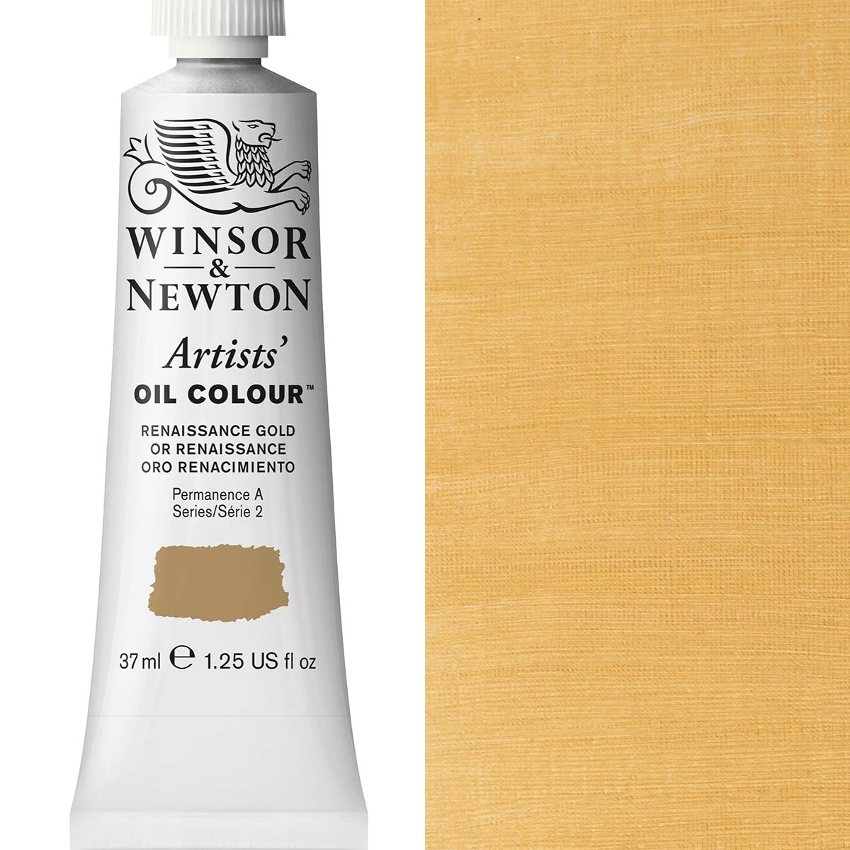 Winsor and Newton - Artists' Oil Colour - 37ml - Gold