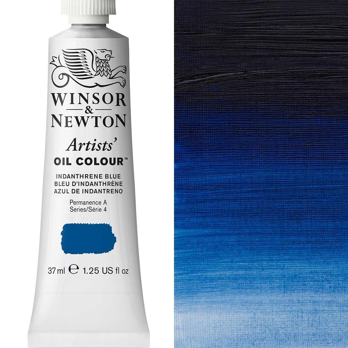 Winsor e Newton - Colore olio degli artisti - 37 ml - blu indantrene
