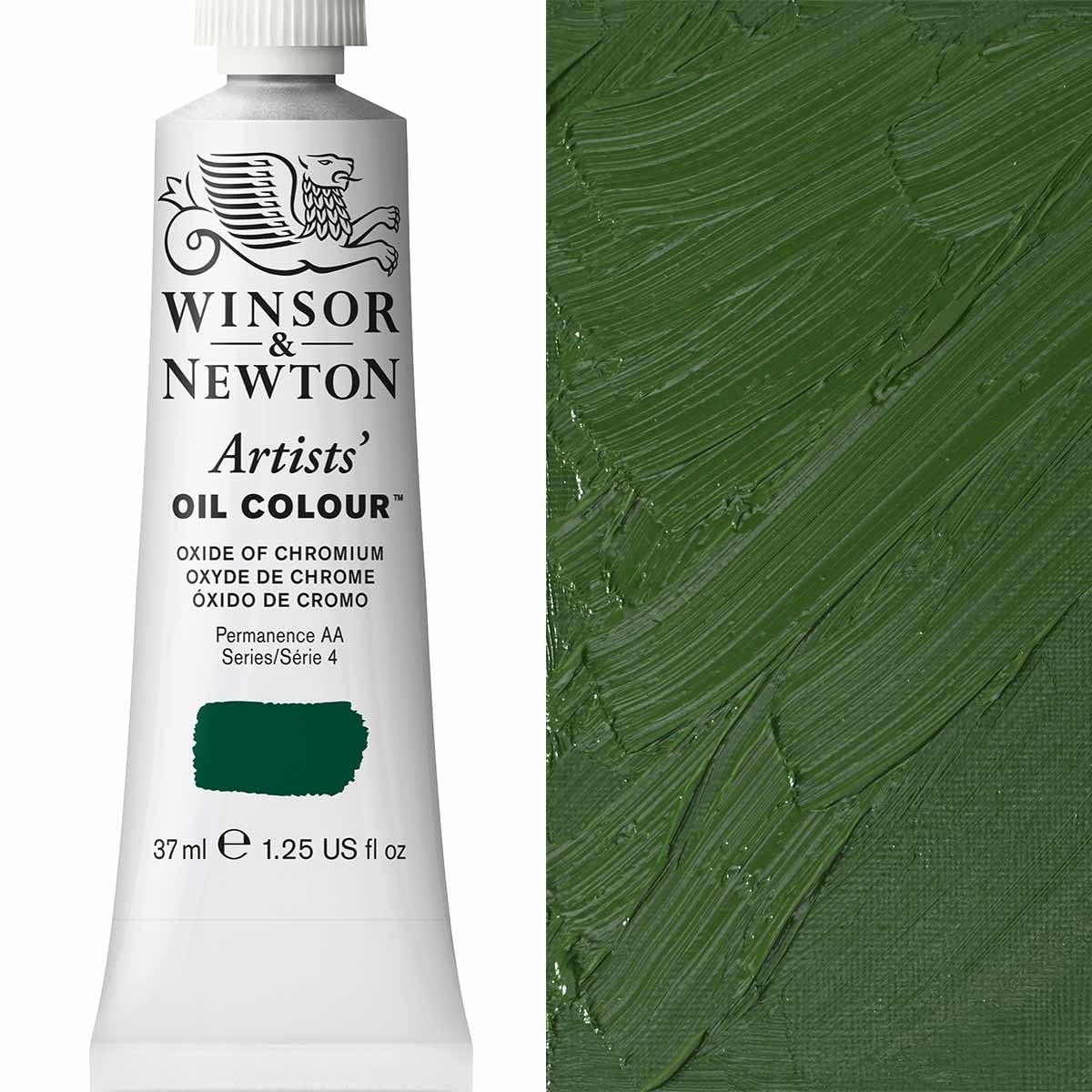 Winsor and Newton - Artists' Oil Colour - 37ml - Oxide of Chromium